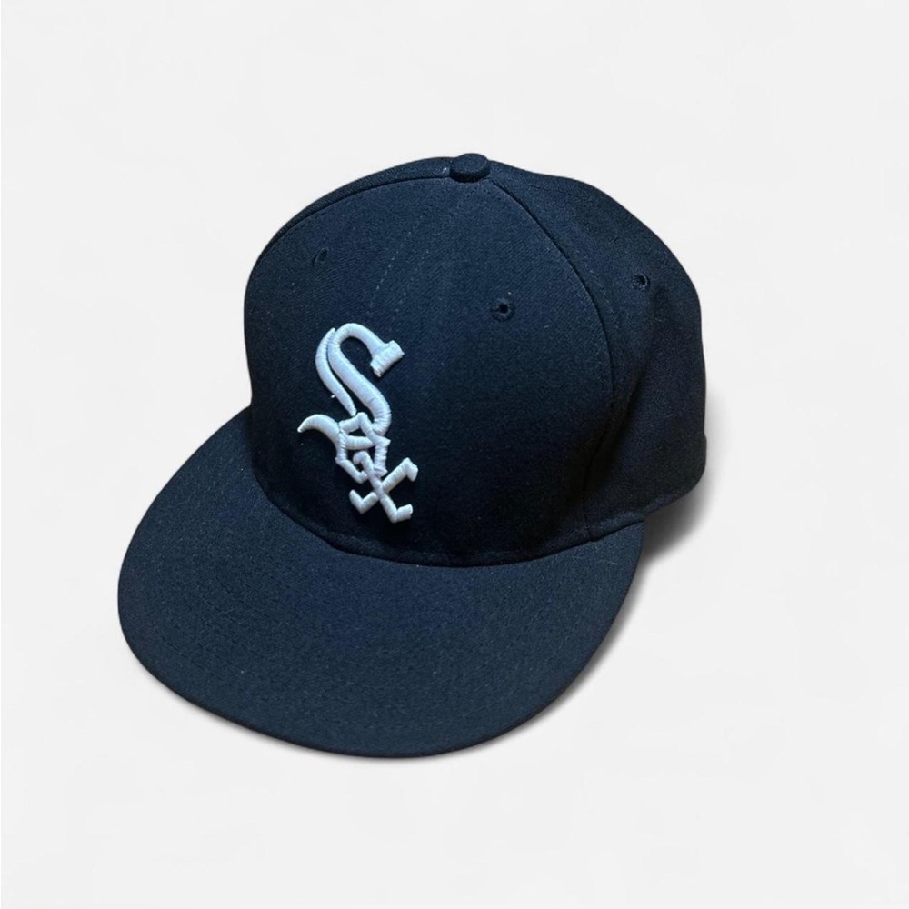 New Era Chicago White Sox All Black Fitted Hat